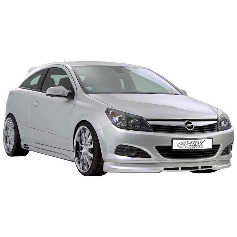RDX Racedesign, Side skirts, fits Opel Astra H GTC 'GT-Race' (ABS)