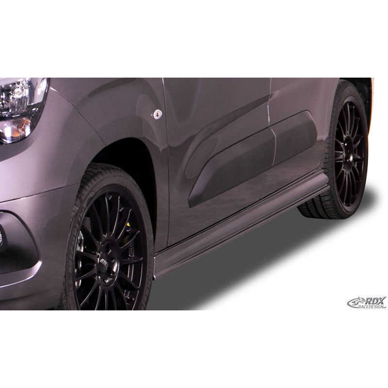 RDX Racedesign, bas de caisse, compatible avec Opel Combo MPV 2018- 'Edition' (ABS)