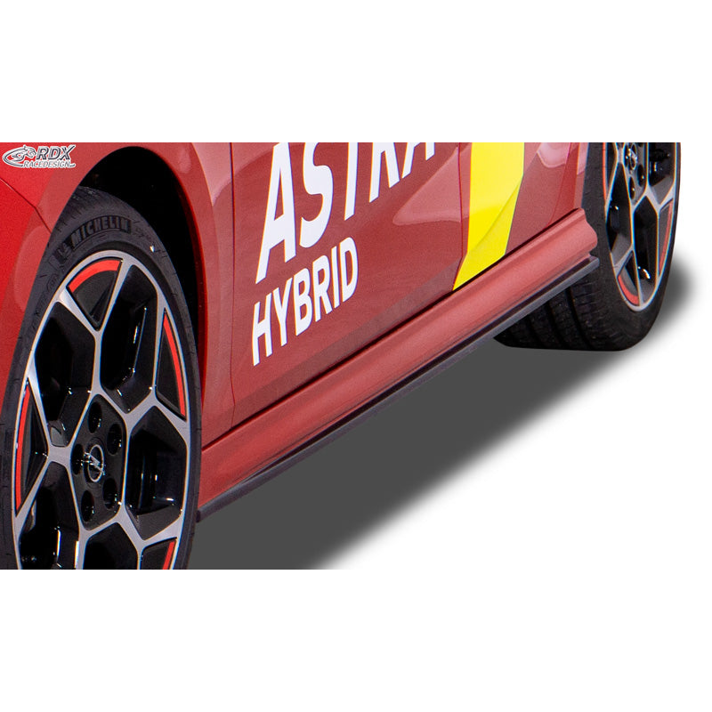 RDX Racedesign, bas de caisse, compatible avec Opel Astra L Hatchback 2021- 'Edition' (ABS)