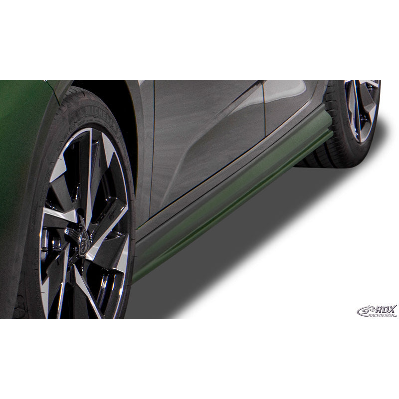RDX Racedesign, jupes latérales, adaptées à Peugeot 308 III Hatchback 2021- 'Edition' (ABS)