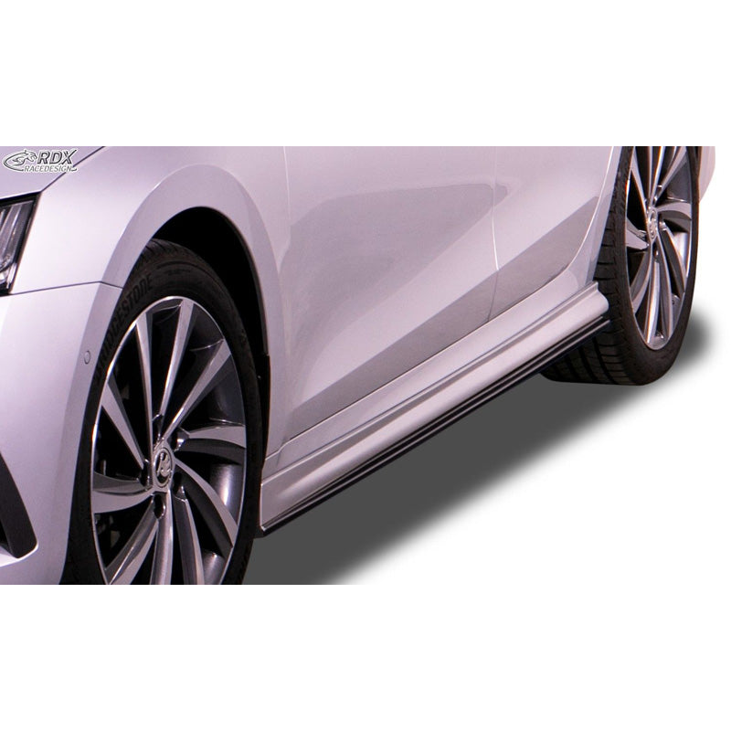 RDX Racedesign, Side skirts, fits Skoda Octavia IV HB/Wagon 2020- 'Edition' (ABS)