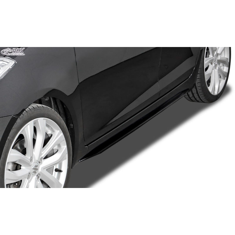 RDX Racedesign, Side skirts 'Slim', fits SZ Swift FZ/NZ 2010-2017 (ABS glossy black)