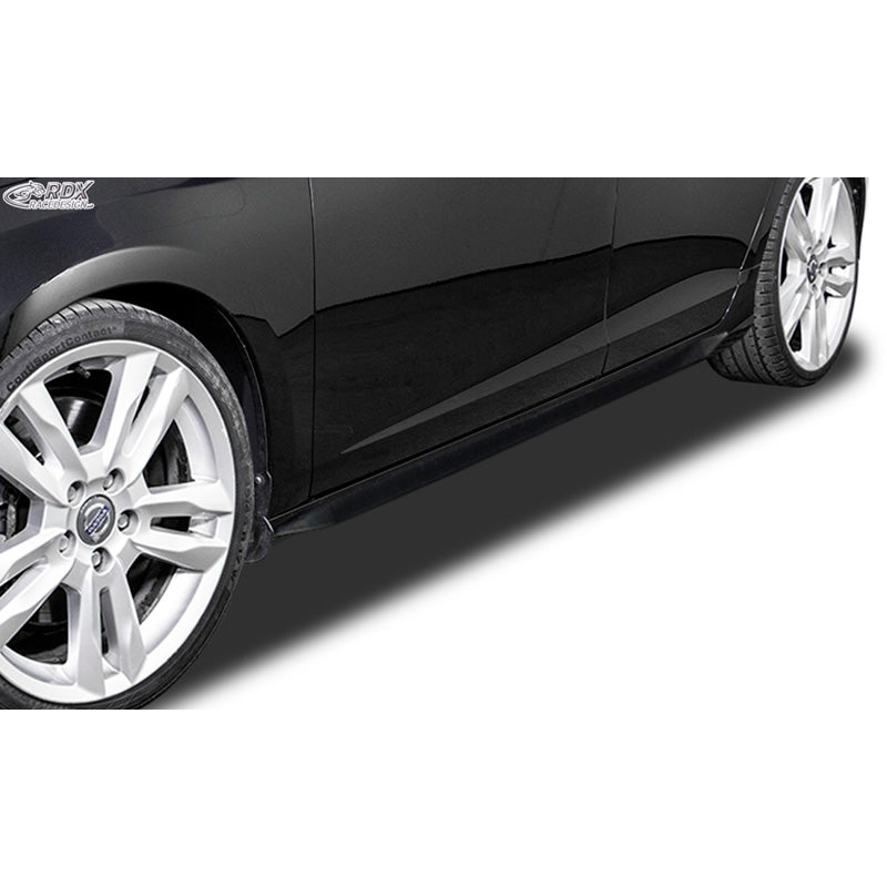 RDX Racedesign, side skirts 'Slim', fits Volvo V60/S60 2010-2013 (ABS glossy black)