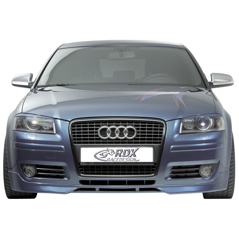 RDX Racedesign, spoiler avant, convient à Audi A3 8P Sportback 04-/3 portes 2005- (PU)