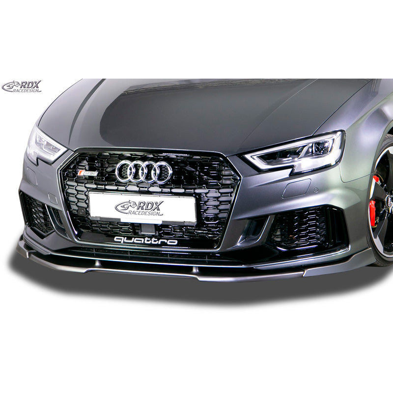 RDX Racedesign, front spoiler Vario-X, fits Audi RS3 (8V) 2017- (PU)