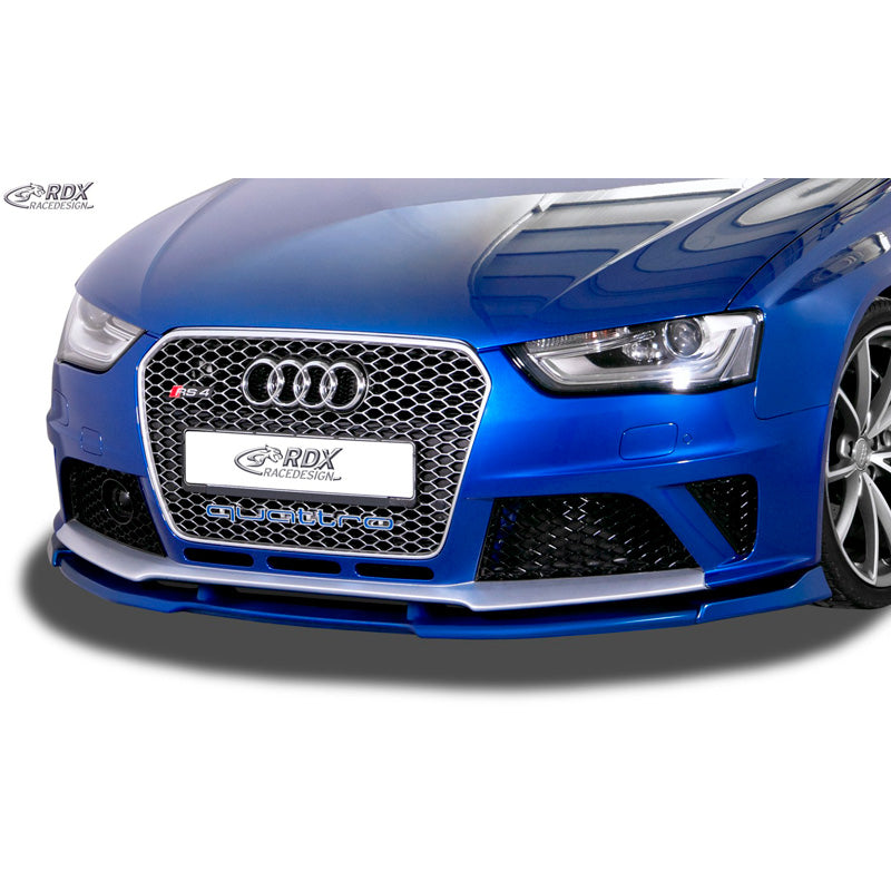 RDX Racedesign, Front spoiler Vario-X, Fits Audi RS4 B8 (PU)