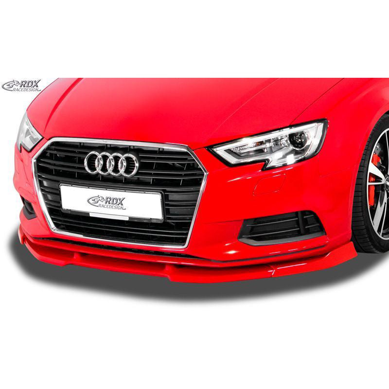 RDX Racedesign, Front spoiler Vario-X, past op Audi A3 (8V7) Cabrio Facelift 2016- (PU)