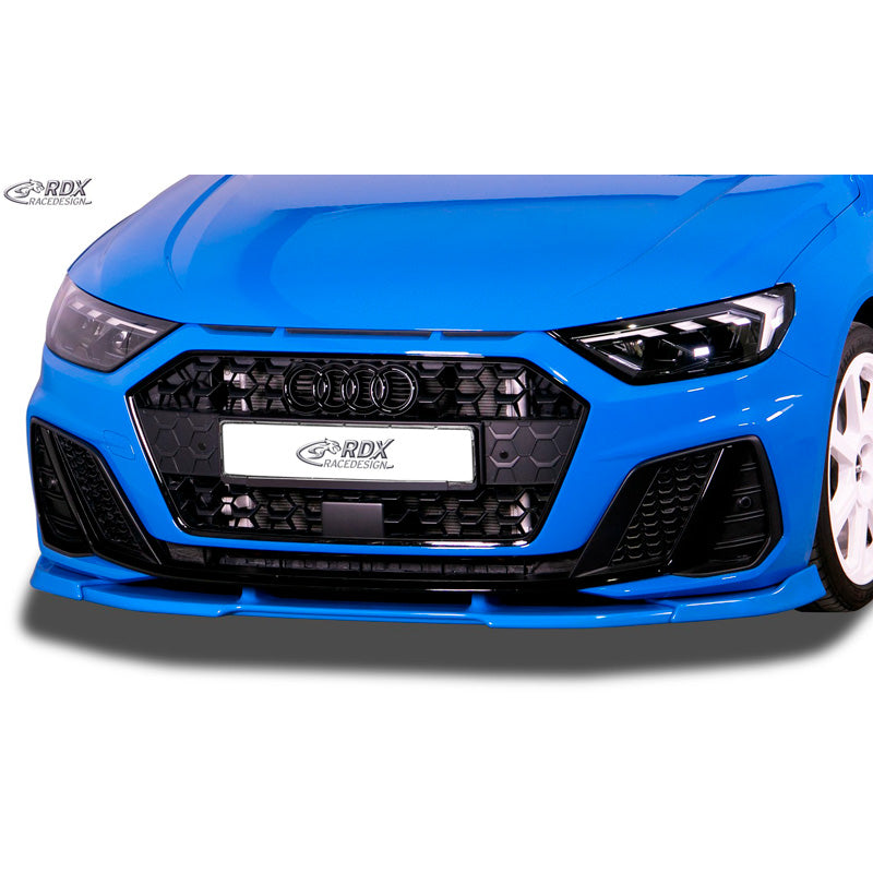RDX Racedesign, Front spoiler Vario-X, past op Audi A1 (GB) S-Line & Edition One 2018- (PU)