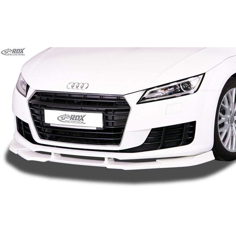 RDX Racedesign, Front spoiler Vario-X, past op Audi TT (FV3) 2014-2018 (PU)
