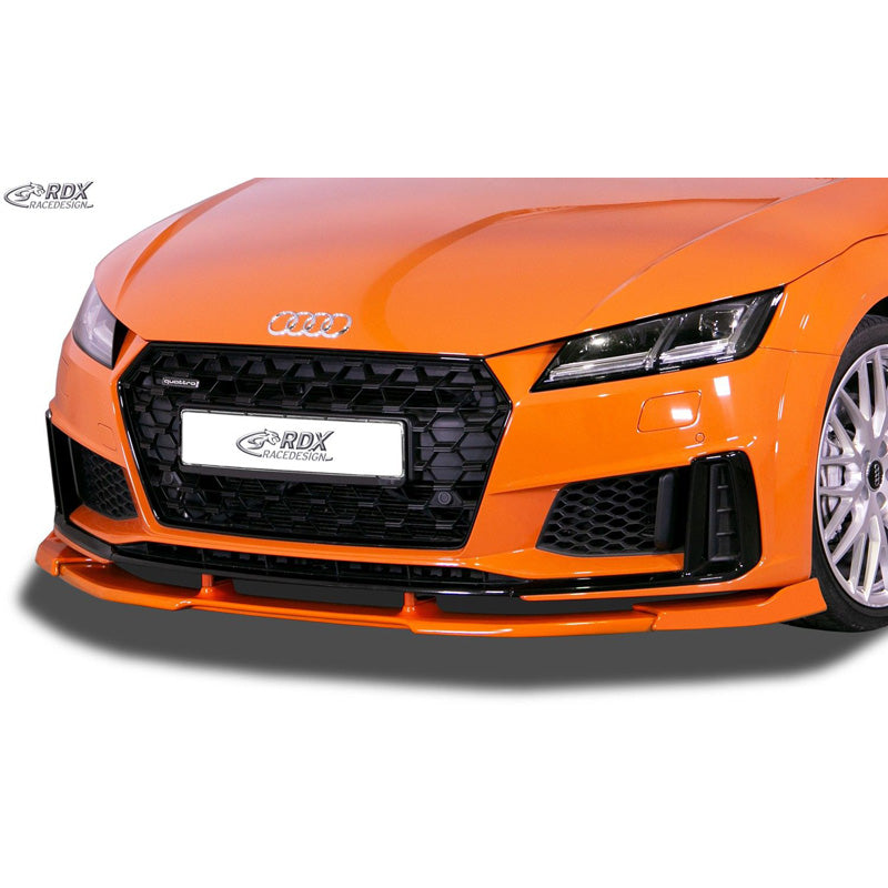 RDX Racedesign, Front spoiler Vario-X, past op Audi TT (FV3) Facelift 2018- (PU)