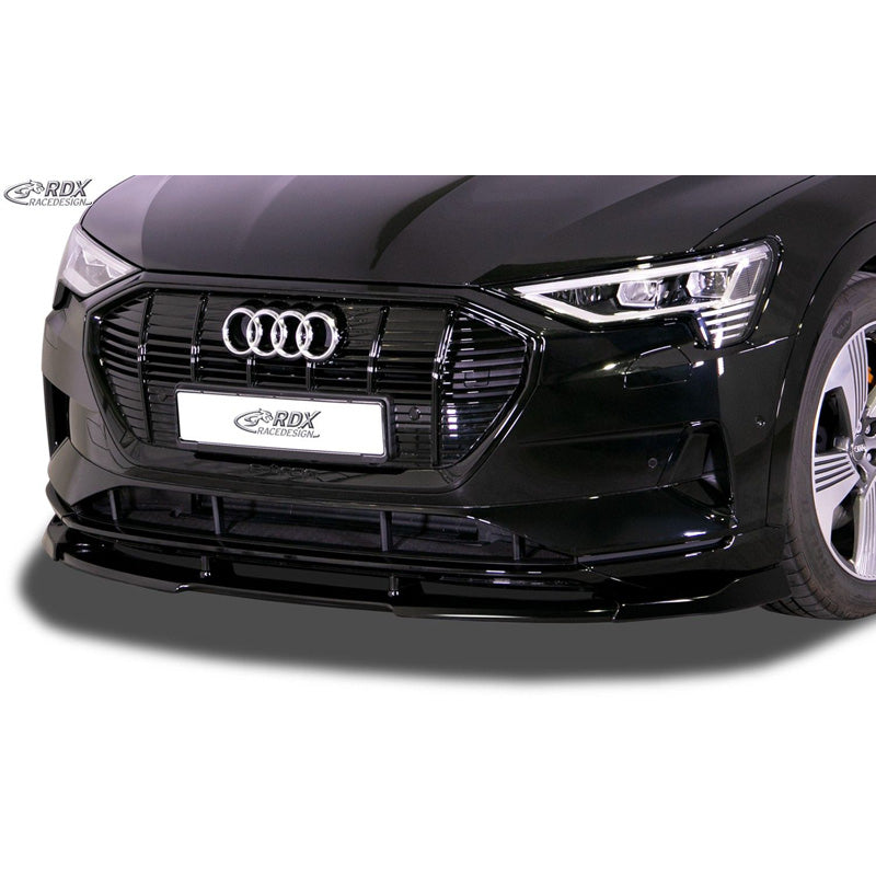 RDX Racedesign, Front spoiler Vario-X, past op Audi E-Tron 2018- incl. Sportback (PU)