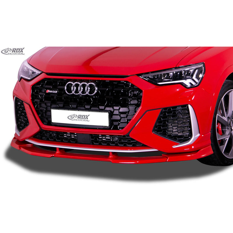 RDX Racedesign, Front spoiler Vario-X, Fits Audi RS Q3 (F3) 2019- (PU)