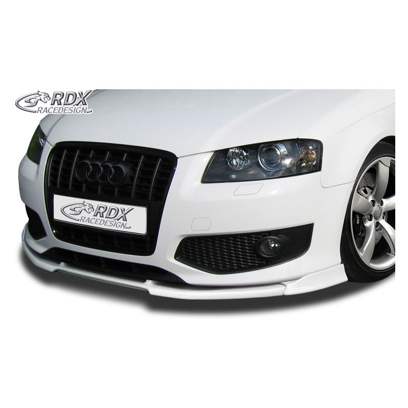 RDX Racedesign, Front spoiler Vario-X, Fits Audi S3 8P 2003-2008 (PU)