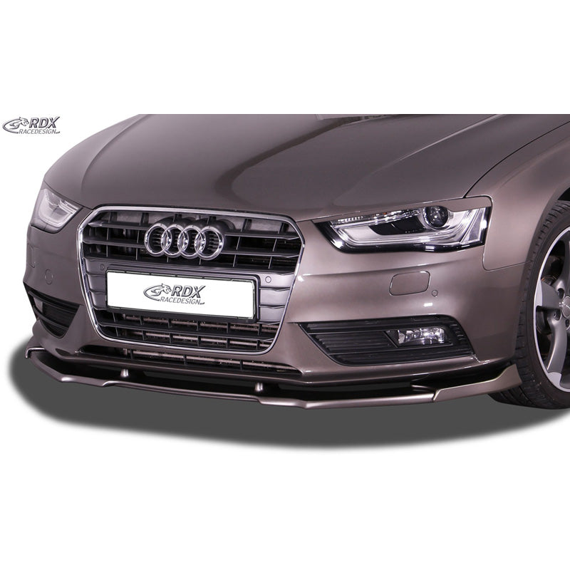 RDX Racedesign, frontspoiler Vario-X ''V2'', past op Audi A4 B8 Facelift 2012-2015 (PU)