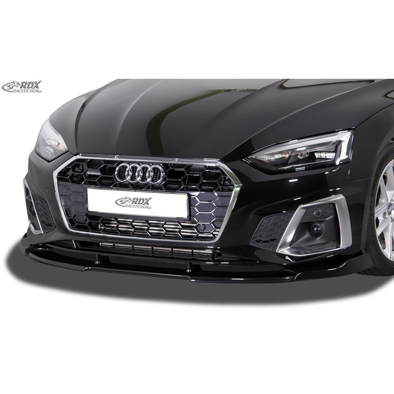 RDX Racedesign, frontspoiler Vario-X, past op Audi A5 S-Line & S5 Coupé/Cabrio/Sportback Facelift 2020- (PU)