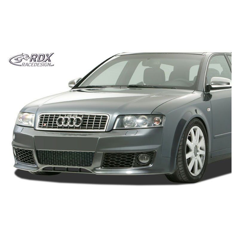 RDX Racedesign, Front bumper, Fits Audi A4 B6/8E 2001-2004 'S-Edition' (PU)