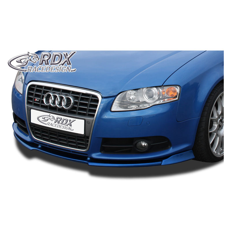RDX Racedesign, Frontspoiler Vario-X, past op Audi A4 8E/B7 S-Line/S4 2005-2008 (PU)