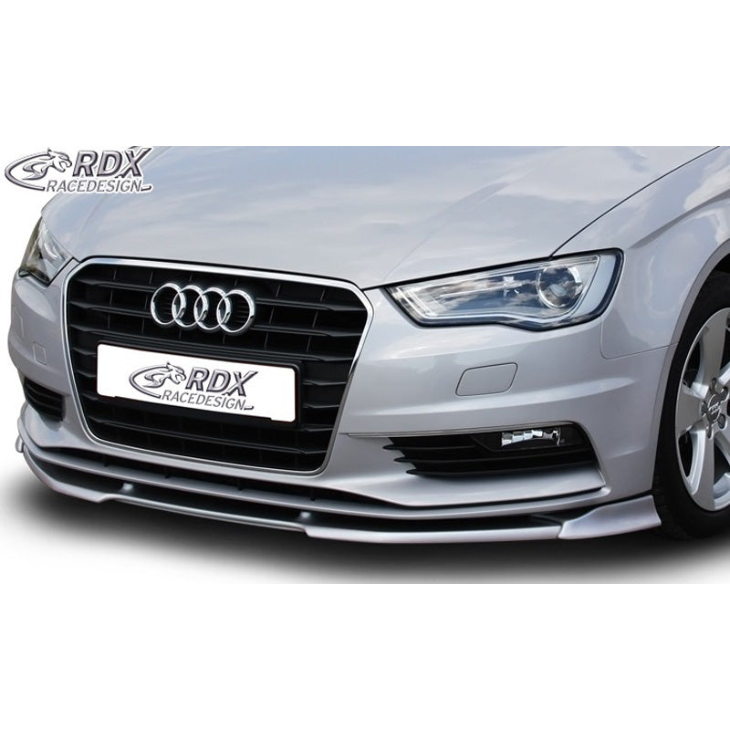 RDX Racedesign, Front spoiler Vario-X, Fits Audi A3 8V Sportback/Sedan/Cabrio 2013-2016 (PU)