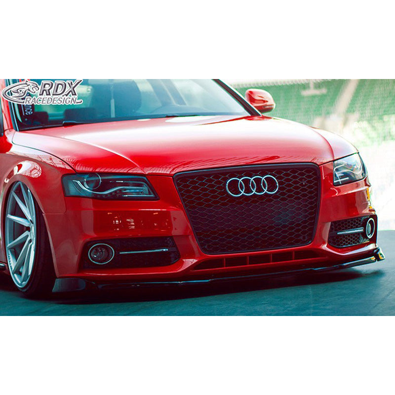 RDX Racedesign, Front spoiler Vario-X, Fits Audi A4 B8/B81 2008-2012 (PU)