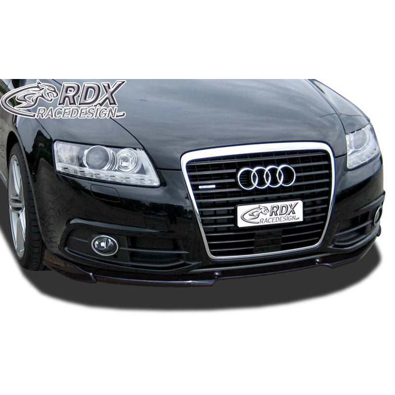 RDX Racedesign, Front spoiler Vario-X, Fits Audi A6 4F S-Line 2008-2011 (PU)