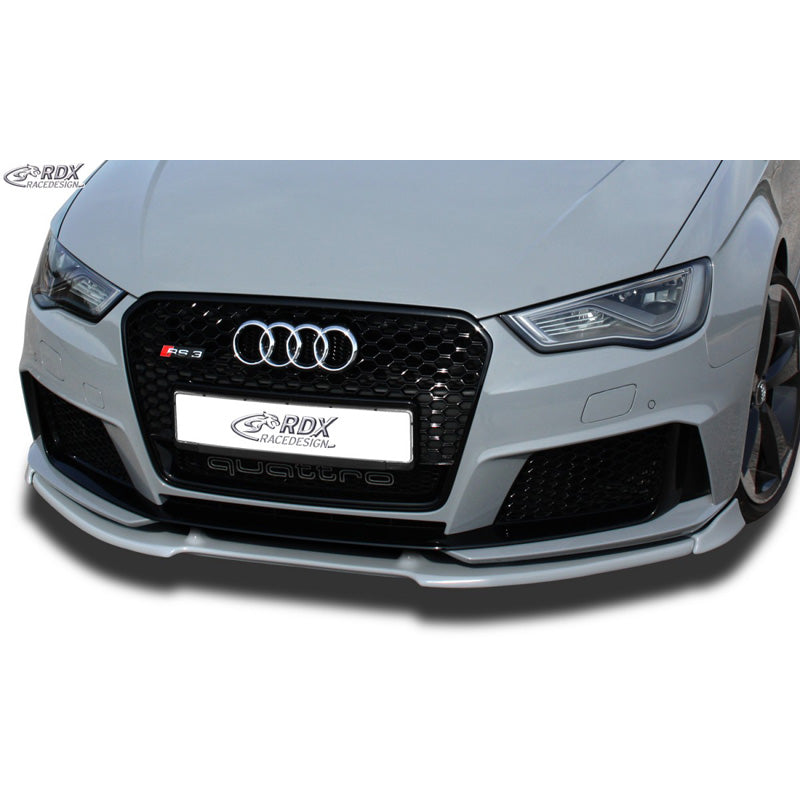 RDX Racedesign, Front spoiler Vario-X, Fits Audi RS3 8V 2015- (PU)