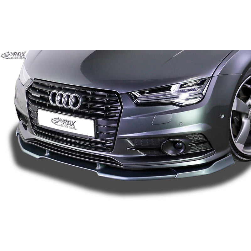 RDX Racedesign, Front spoiler Vario-X, Fits Audi A7 S-Line & S7 2014-2018 (PU)