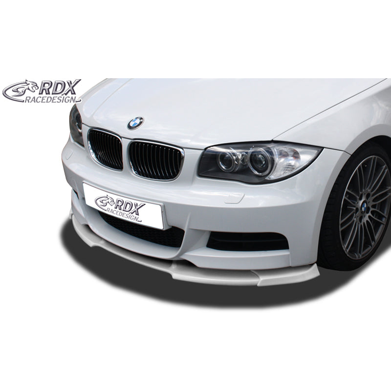 RDX Racedesign, Front spoiler Vario-X, Fits BMW 1-Series E82/E88 Coupé/Cabrio 'M-Package' (PU)