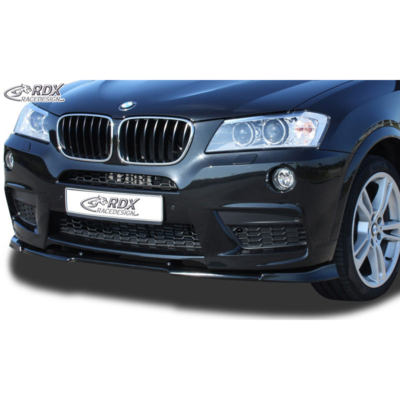 RDX Racedesign, Front spoiler Vario-X, Fits BMW X3 F25 M-Technik 2010-2014 (PU)