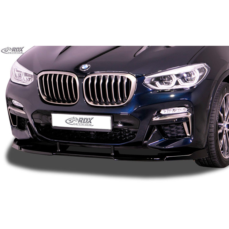 RDX Racedesign, Front spoiler Vario-X, Fits BMW X3 (G01) 2017- & X4 (G02) 2018- with M-Package (PU)