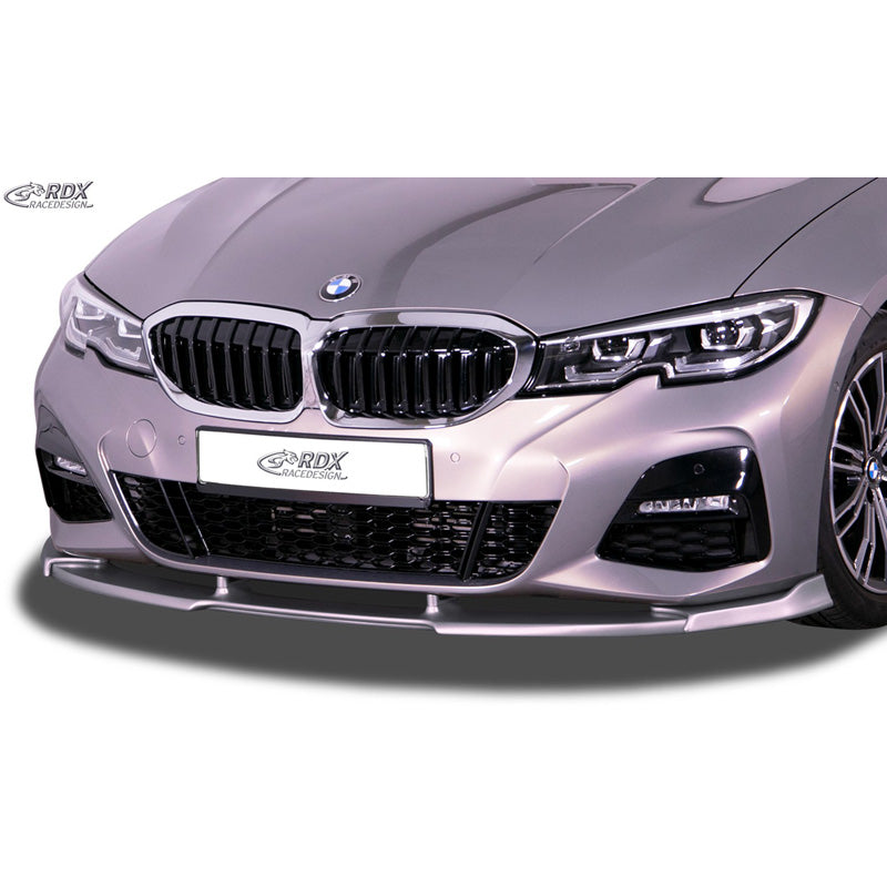 RDX Racedesign, Front spoiler Vario-X, Fits BMW 3-Series G20/G21 2019- M-Sport & M-Aerodynamic (PU)