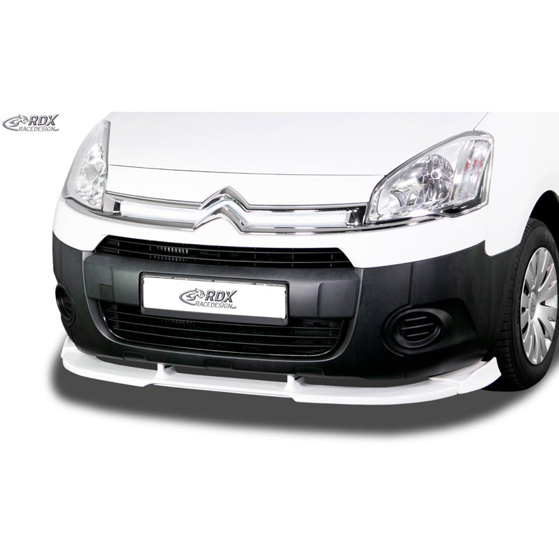 RDX Racedesign, Front spoiler Vario-X, past op Citroën Berlingo & Peugeot Partner 2008-2015 (PU)