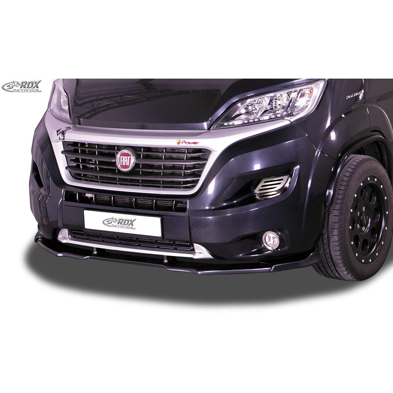 RDX Racedesign, Front spoiler Vario-X, Fits Citroen Jumper & Fiat Ducato & Peugeot Boxer 2014- (PU)