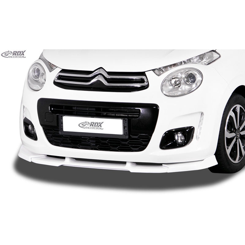 RDX Racedesign, Front spoiler Vario-X, past op Citroën C1 II 2014- (PU)
