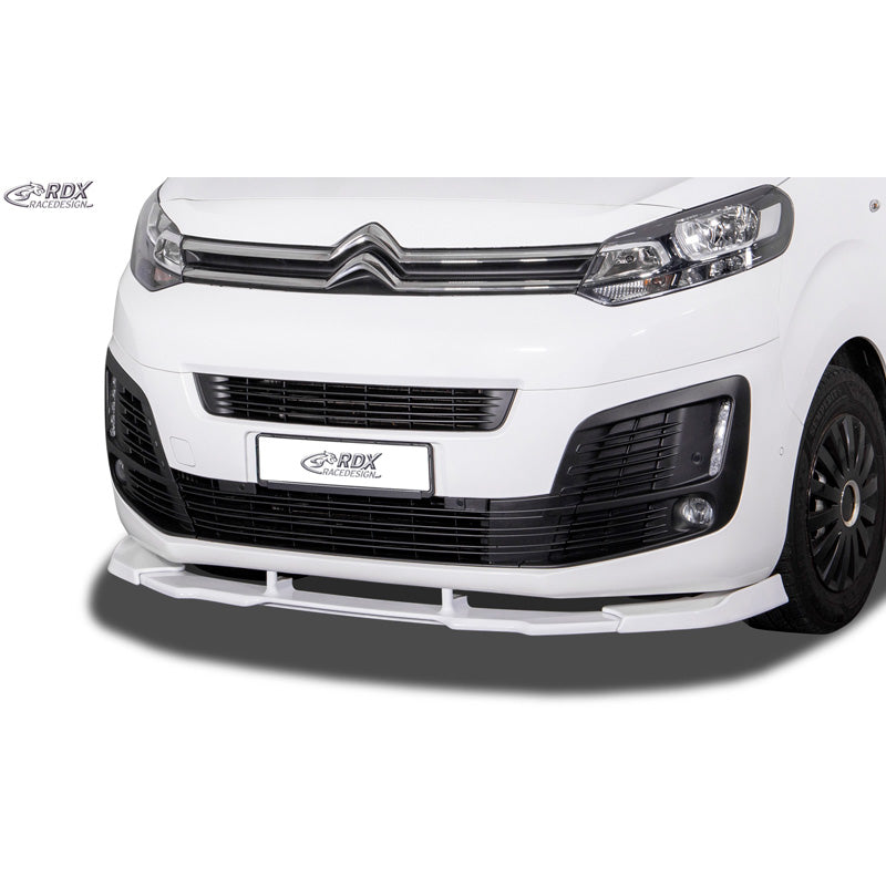 RDX Racedesign, Front spoiler Vario-X, Fits Citroën Jumpy/Spacetourer & Peugeot Expert/Traveller & Toyota Proace/Proace Verso 2016- Opel Vivaro/Zafire Life 2019- & Fiat Scudo/Ulysse 2022- (PU)