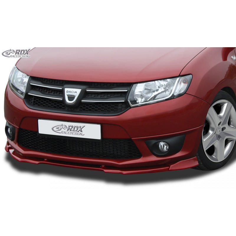 RDX Racedesign, Front spoiler Vario-X, Fits Dacia Sandero II/Logan II incl. Stepway/MCV 2013- (PU)