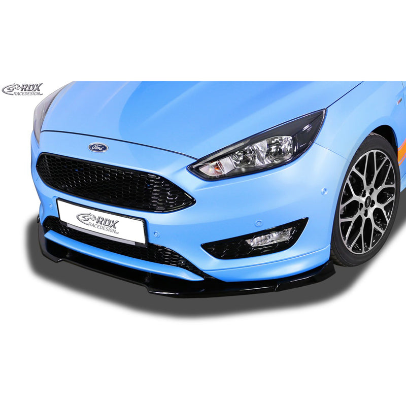 RDX Racedesign, spoiler avant Vario-X, compatible avec Ford Focus III Facelift ST-Line 2015-2018 (PU)