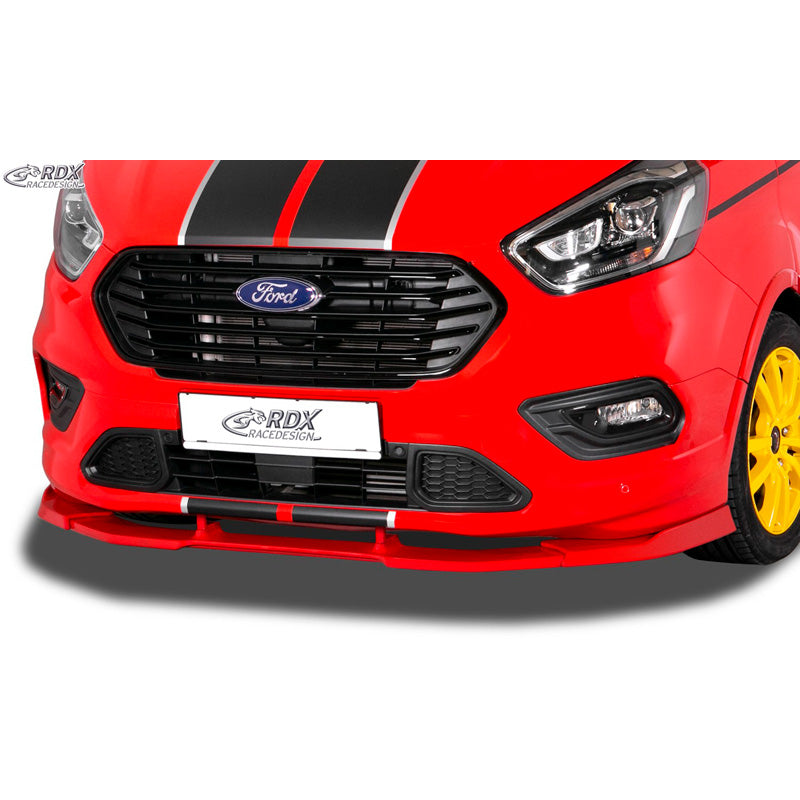 RDX Racedesign, Front spoiler Vario-X, fits Ford Transit Custom & Tourneo Custom ST-Line 2018- (PU)