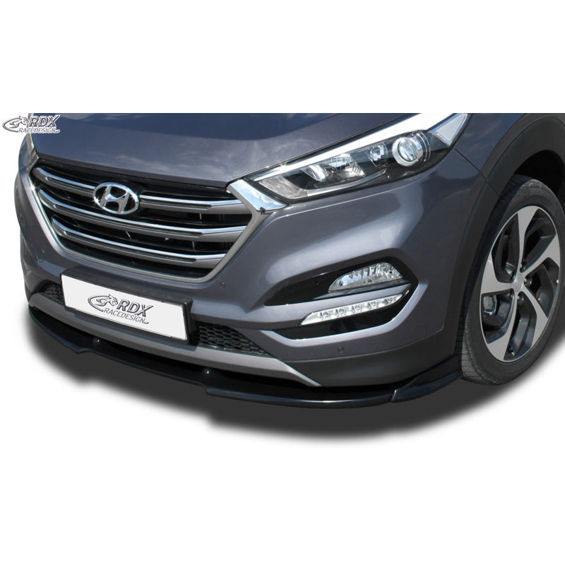 RDX Racedesign, Spoiler avant Vario-X, compatible avec Hyundai Tucson TL 2015-2018 (PU)