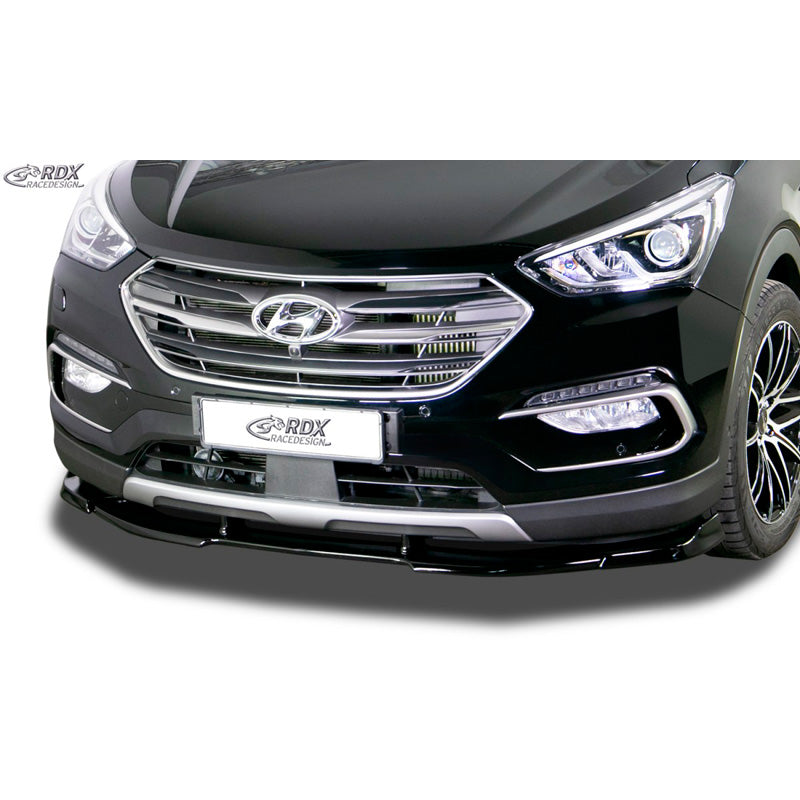 RDX Racedesign, spoiler avant Vario-X, compatible avec Hyundai Santa Fe (DM) 2015-2018 (PU)