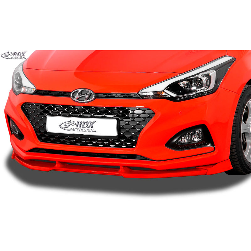 RDX Racedesign, Front spoiler Vario-X, Fits Hyundai i20 GB 2018- (PU)