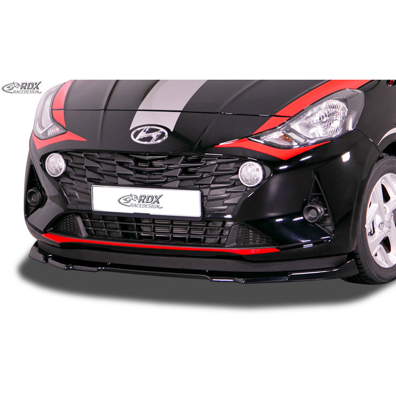 RDX Racedesign, Front spoiler Vario-X, Fits Hyundai i10 (AC3) 2019- (PU)