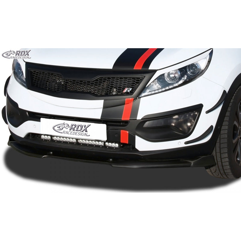 RDX Racedesign, Front spoiler Vario-X, Fits Kia Sportage (SL) 2010-2015 (PU)