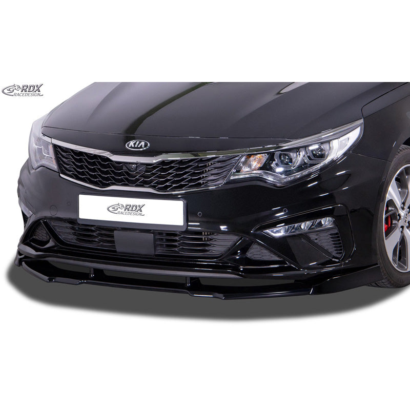RDX Racedesign, Front spoiler Vario-X, Fits Kia Optima (JF) Facelift 2018- incl. Sportswagon (PU)