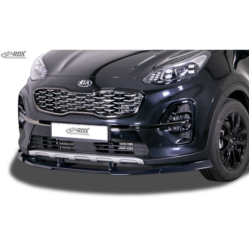 RDX Racedesign, Front spoiler Vario-X, Fits Kia Sportage (QL) Facelift 2018- incl. GT-Line (PU)