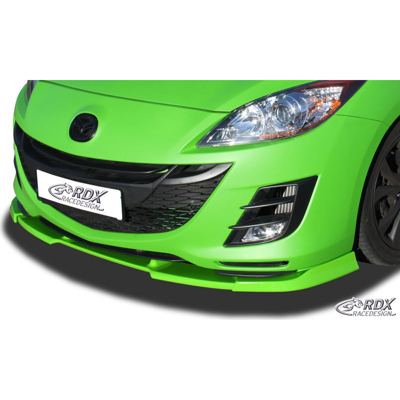 RDX Racedesign, spoiler avant Vario-X, compatible avec Mazda 3 (BL) 2009-2011 (PU)