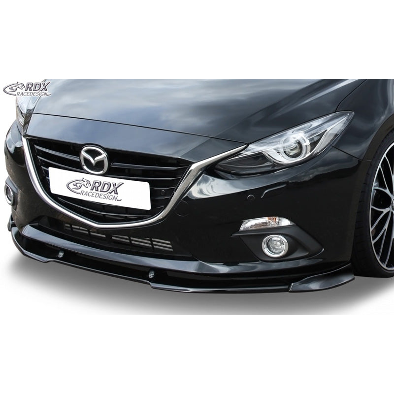 RDX Racedesign, spoiler avant Vario-X, compatible avec Mazda 3 (BM) 2013- (PU)