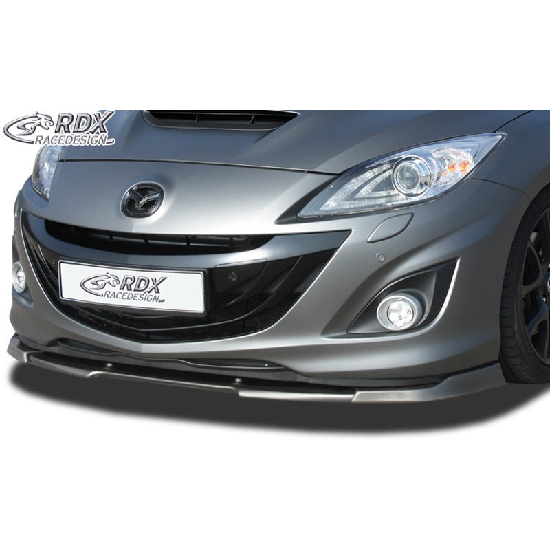 RDX Racedesign, spoiler avant Vario-X, compatible avec Mazda 3 MPS (BL) 2009-2012 (PU)