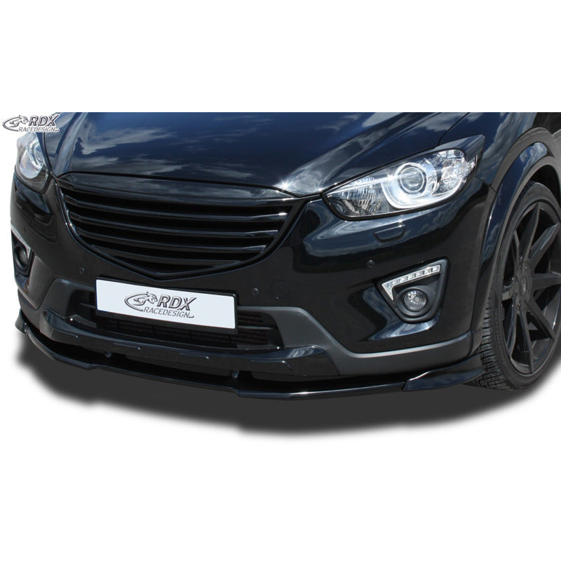 RDX Racedesign, Front spoiler Vario-X, Fits Mazda CX5 2012-2017 (with Bottom protection) (PU)