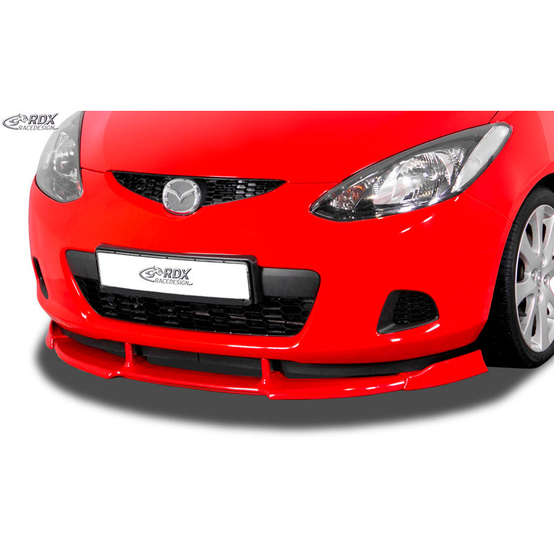 RDX Racedesign, Front spoiler Vario-X, Fits Mazda 2 (DE) 2007-2010 (PU)