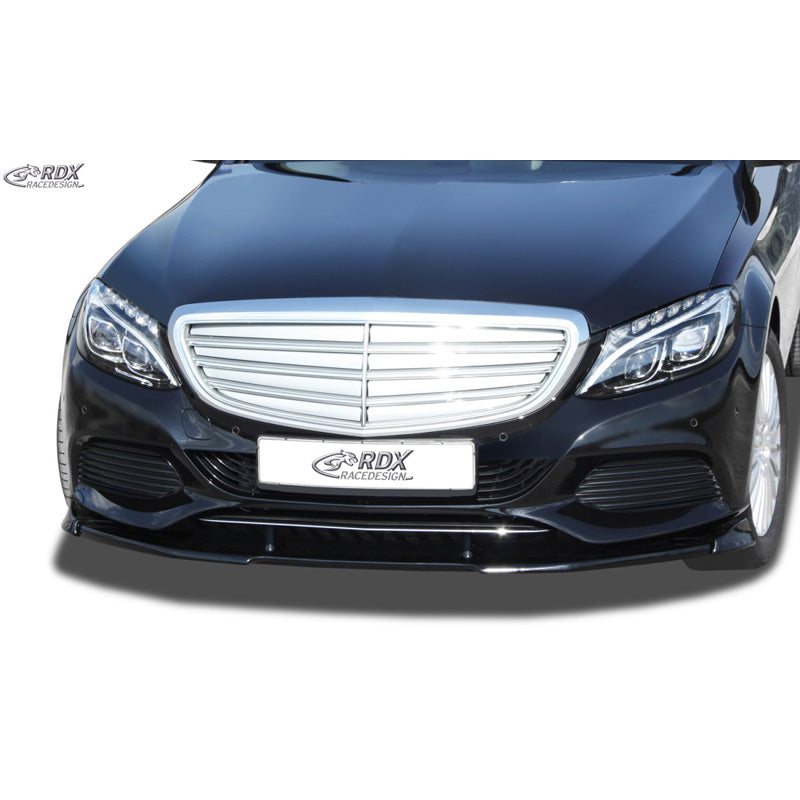 RDX Racedesign, Front spoiler Vario-X, fits Mercedes C-Class W205 2014-2018 (PU)